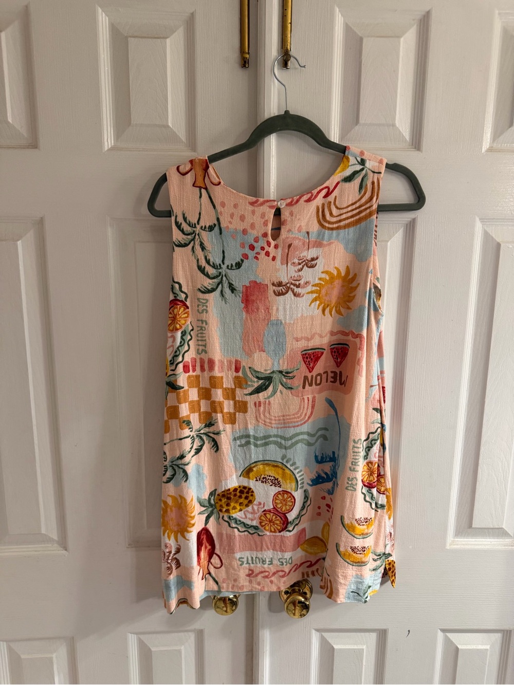 Paper Heart Anthropologie Linen Vacation Tunic